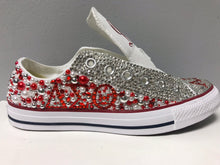 Load image into Gallery viewer, #1 Customized "Blinged" Rhinestoned Shoes
