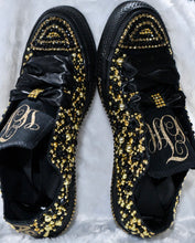 Load image into Gallery viewer, #1 Customized "Blinged" Rhinestoned Shoes