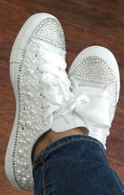 Load image into Gallery viewer, #1 Customized "Blinged" Rhinestoned Shoes