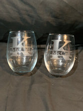 Load image into Gallery viewer, Stemless 16.8 oz glass with Etching