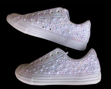 Load image into Gallery viewer, #1 Customized "Blinged" Rhinestoned Shoes