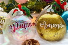 Load image into Gallery viewer, PERSONALIZED CHRISTMAS ORNAMENTS