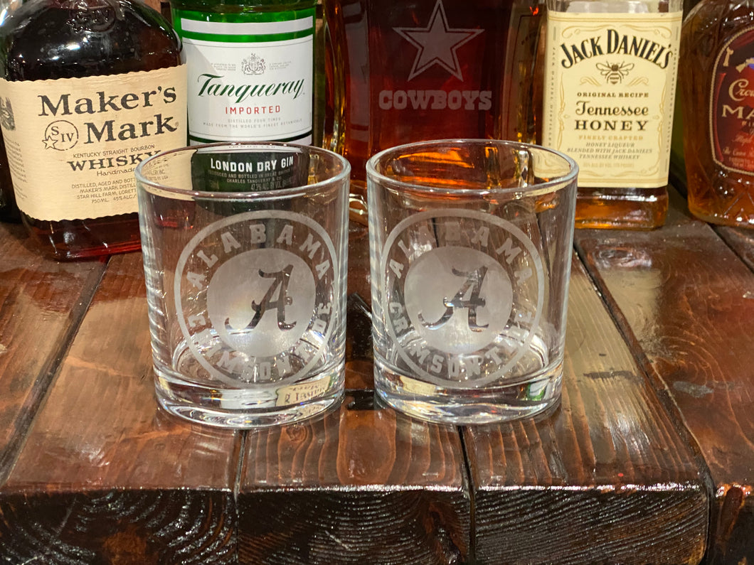 Premium Whiskey Glasses (Pair)