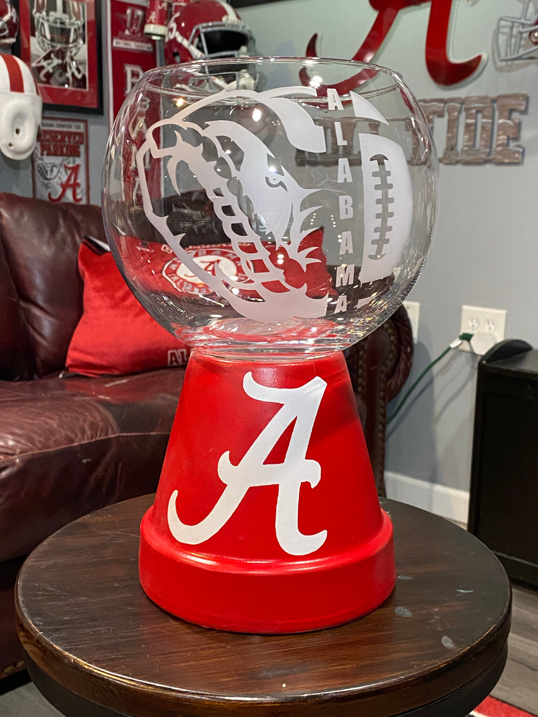 Roll Tide - University of Alabama Large Candy/Snack Bowl