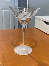 Load image into Gallery viewer, 2 Custom Etched Martini Glasses
